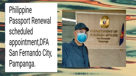 dfa san fernando, la union online appointment